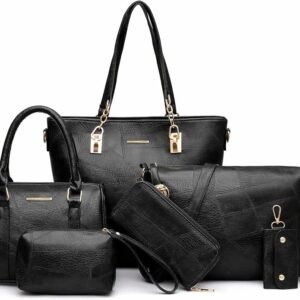 2E-youth Designer Purses and Handbags for Women Satchel Shoulder Bag Tote Top Handle Bag